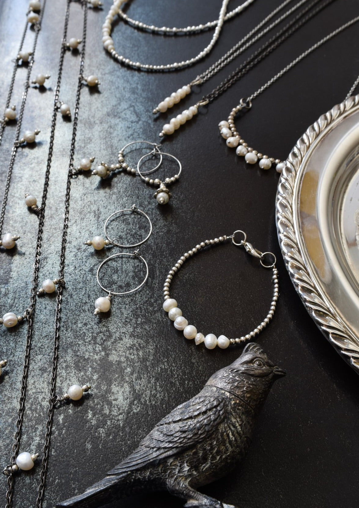 Expressions in Pearls, Pearl Pendant Necklace