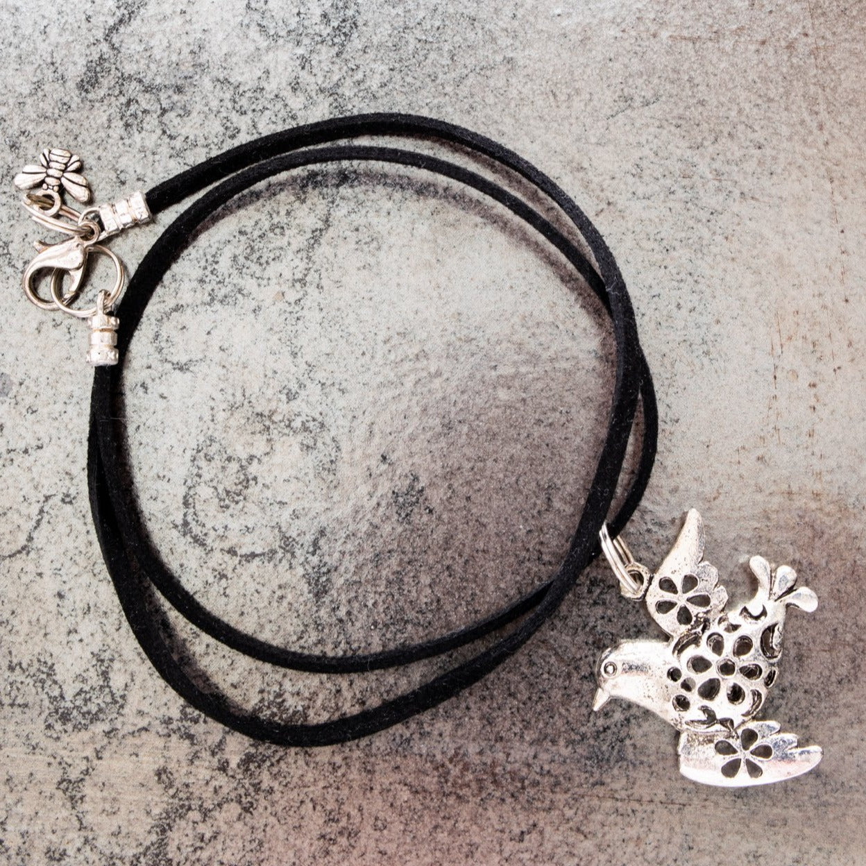 Wonderful Things, Silver Filigree Bird in Flight