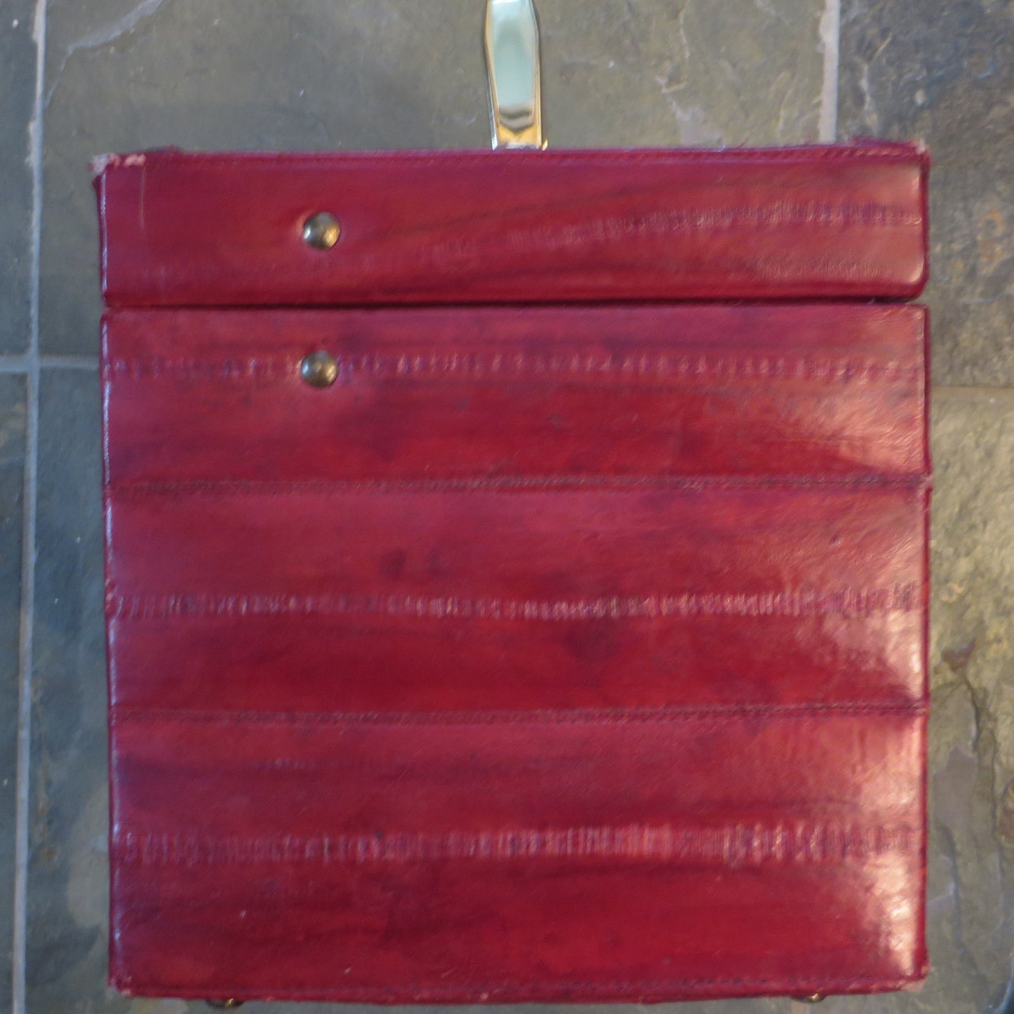 Retro Amiet Eel Skin Travel Case NEED WEIGHT