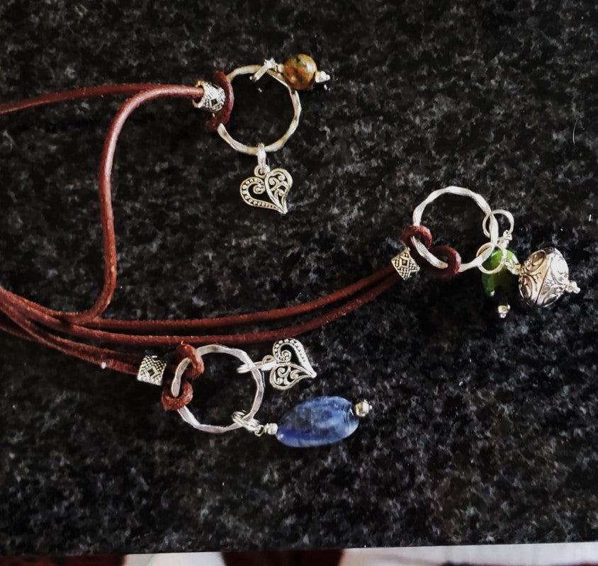 Loops Eye Glass Keeper Necklace limited edition mixed materials