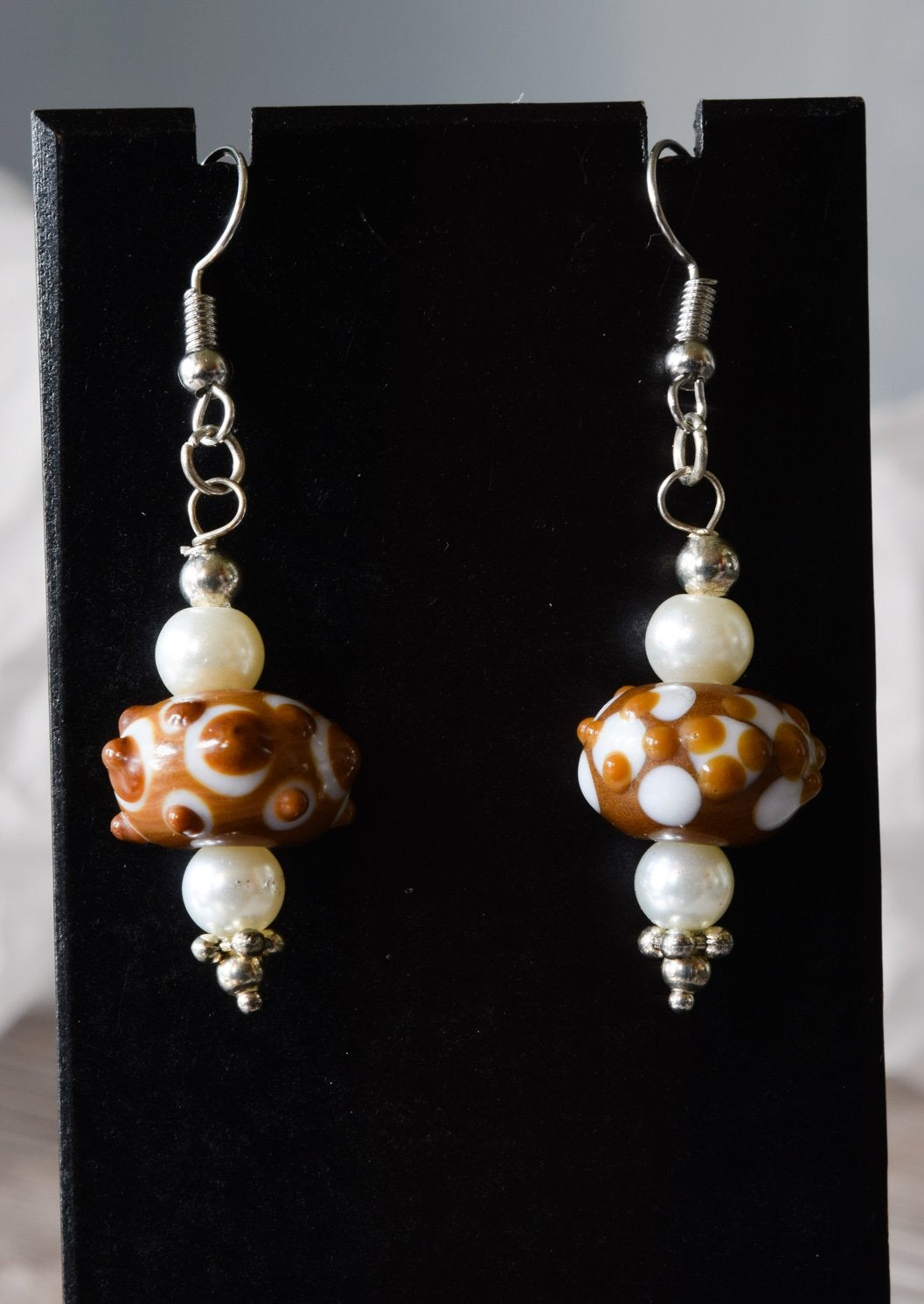 Little Treats, Polka Dot Dangle Earrings