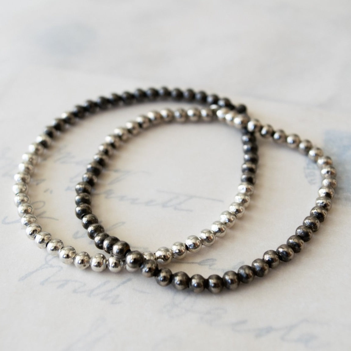 Stackables Half and Half Stretch Bracelet