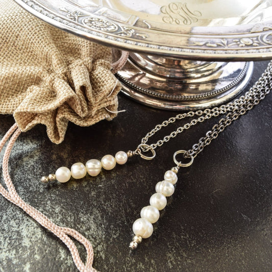 Expressions in Pearls, Pearl Pendant Necklace