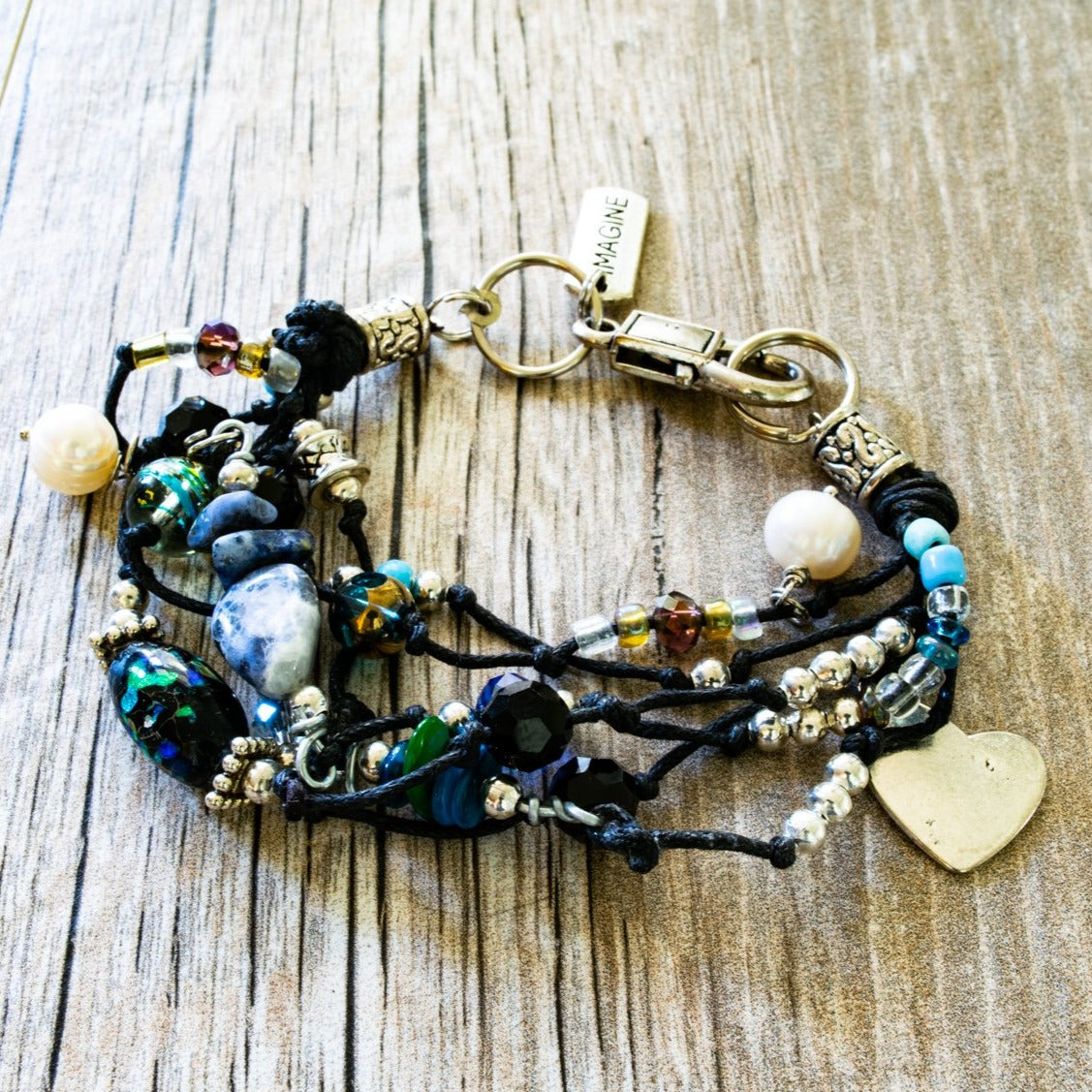 Exotic Lands, Bracelet with Colors of Winter