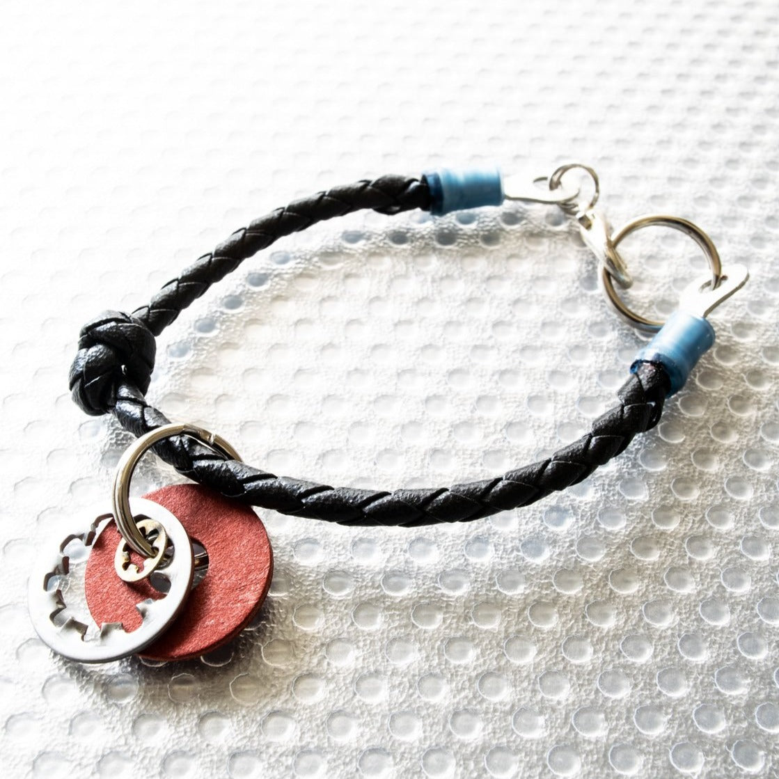 Parts, Bits and Pieces - Red Washer Bracelet