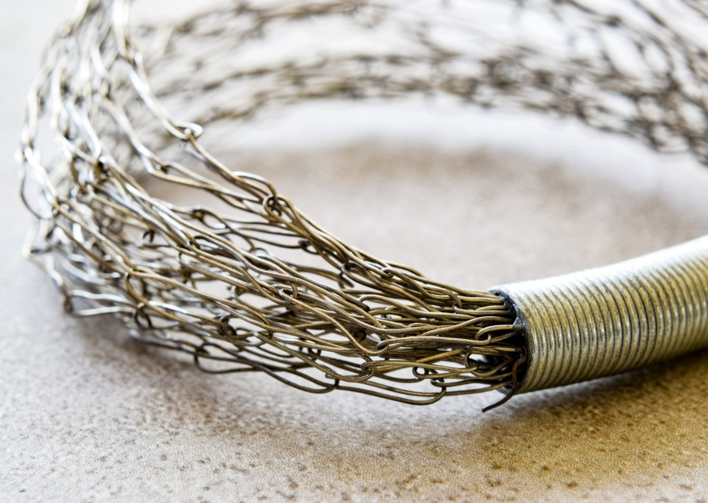 Raindrops, Woven Steel Bracelets