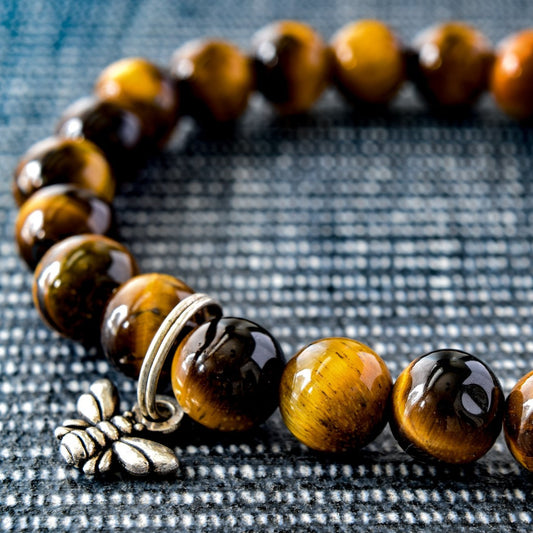 Expression’s Tiger Eye Stretch Bracelet