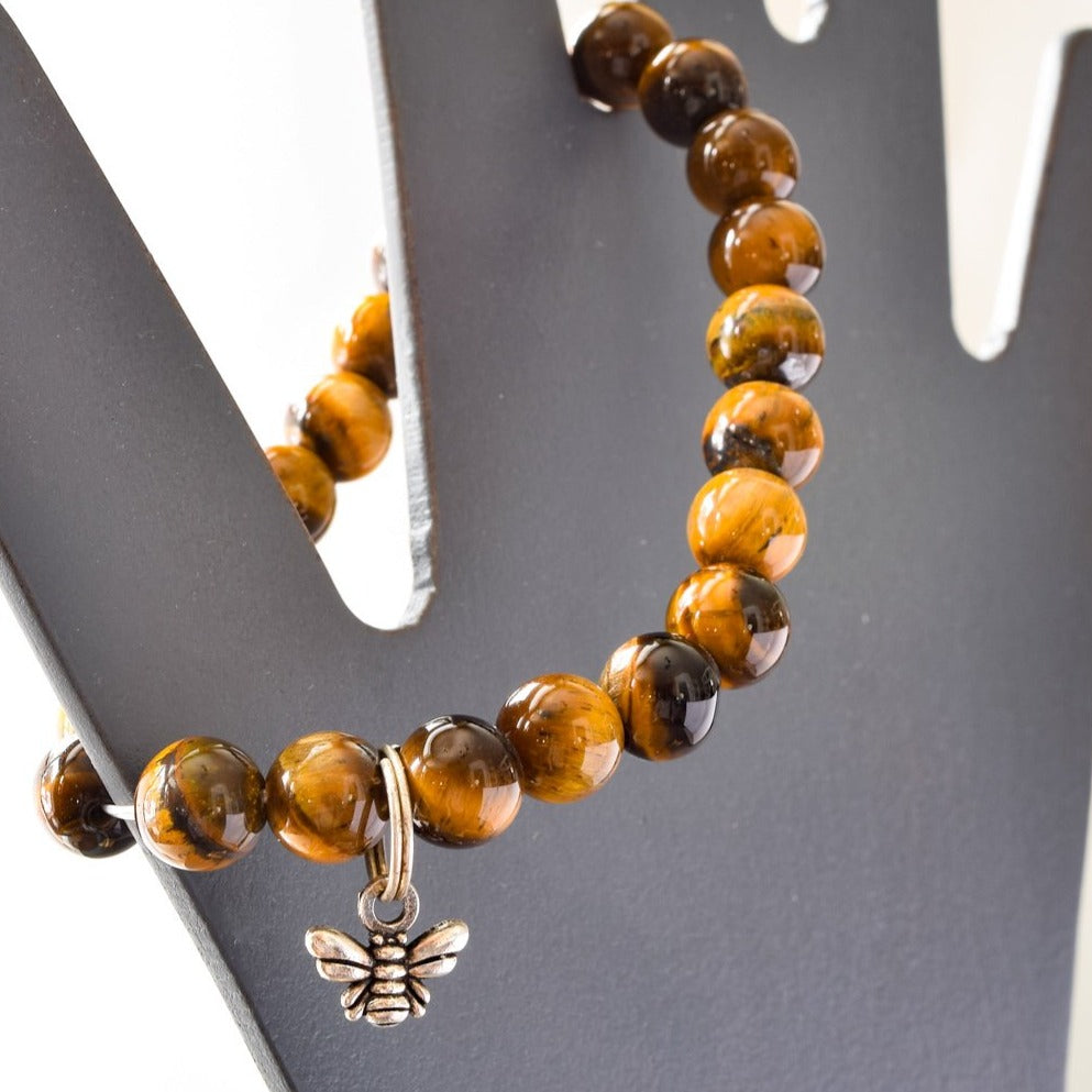 Expression’s Tiger Eye Stretch Bracelet