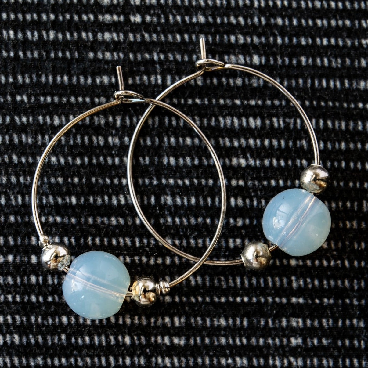 Expressions in Opalite Hoop Earrings