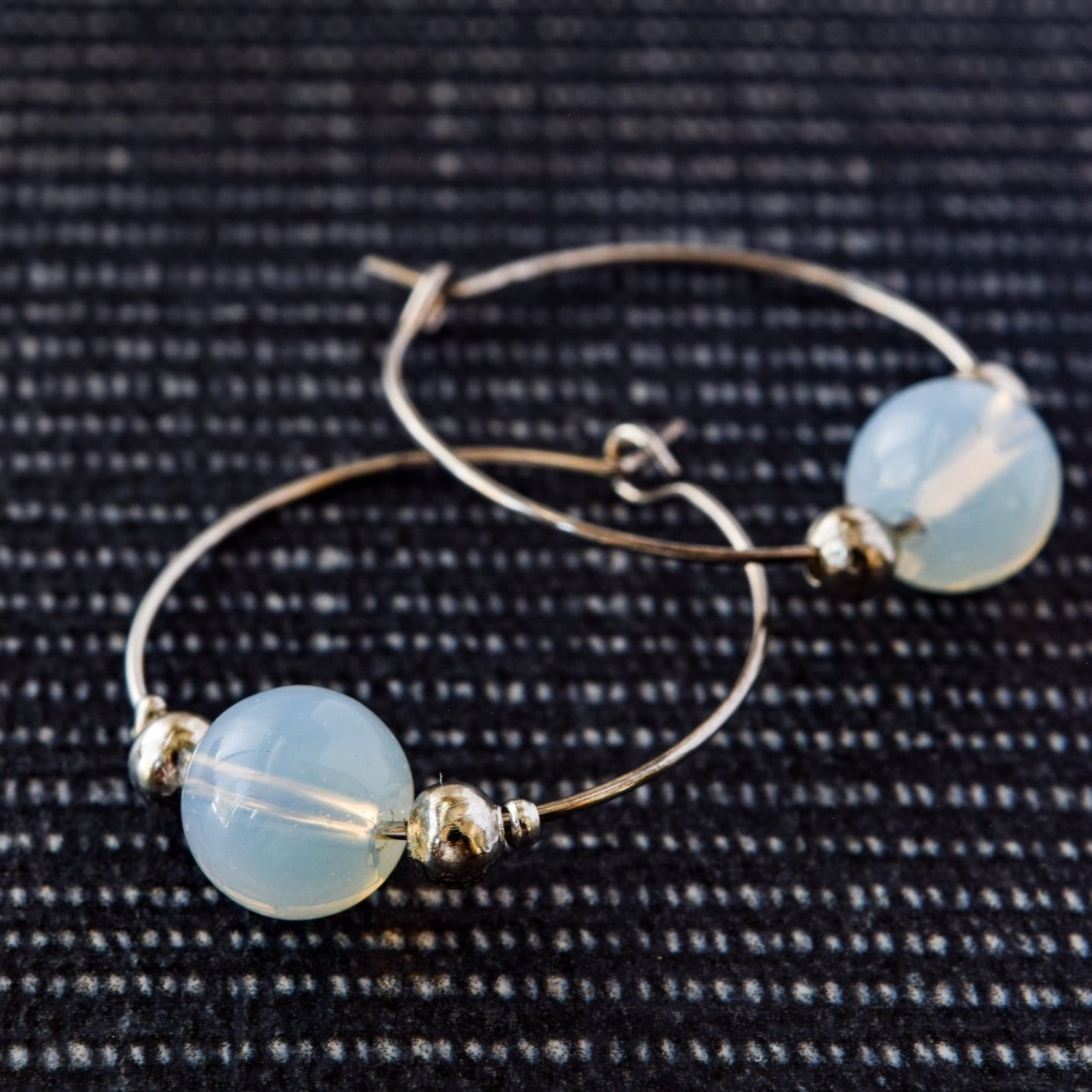 Expressions in Opalite Hoop Earrings