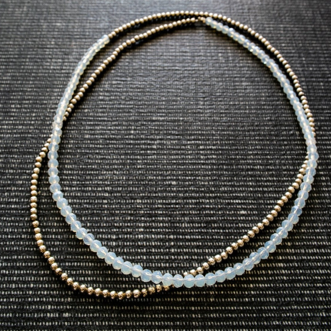 Expressions in Opalite 32 inch Delicate Strand Necklace