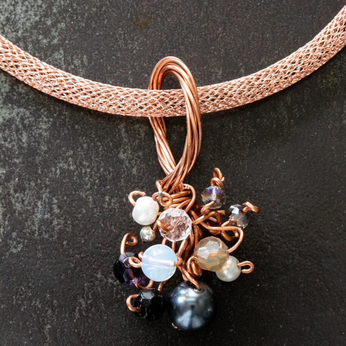 Branches, Copper Necklace