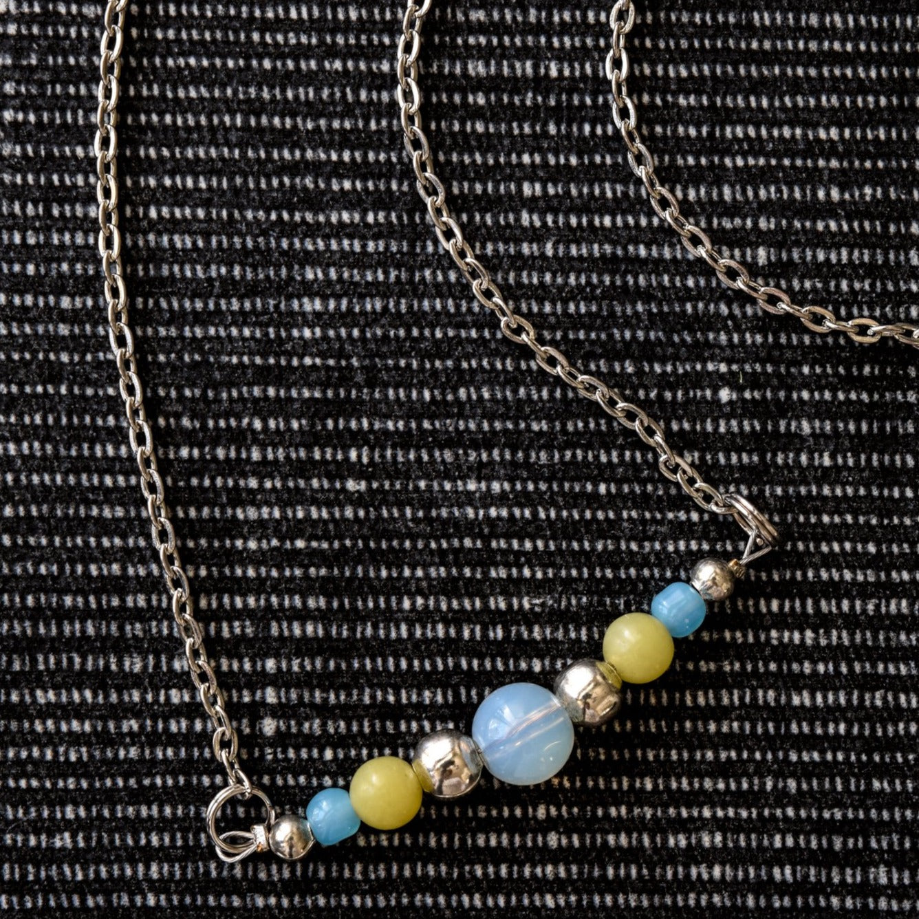 Expressions 20 inch Opalite and Perdot Necklace