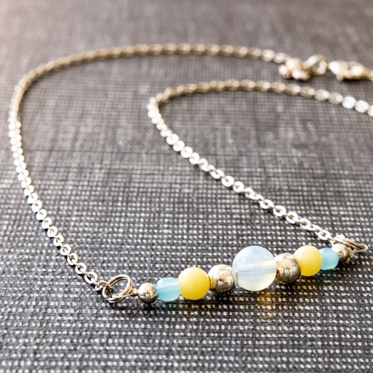 Expressions 20 inch Opalite and Perdot Necklace