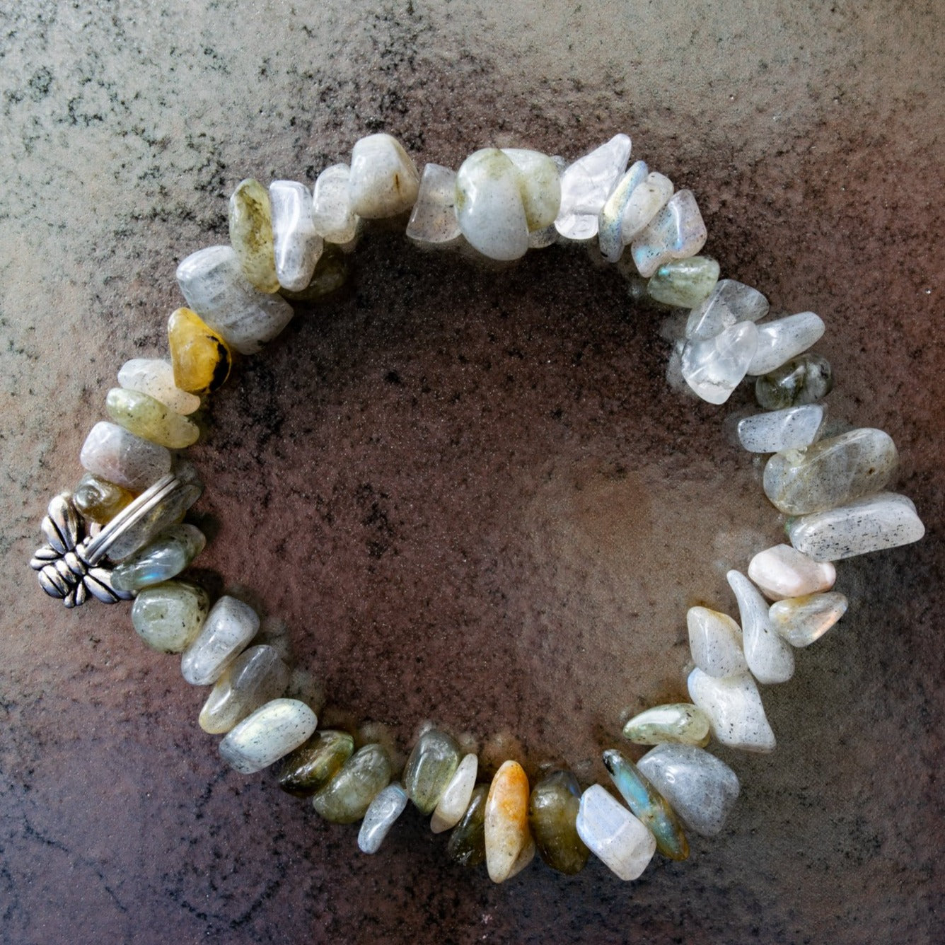 Expression in Laborite, Nugget Stretch Bracelet