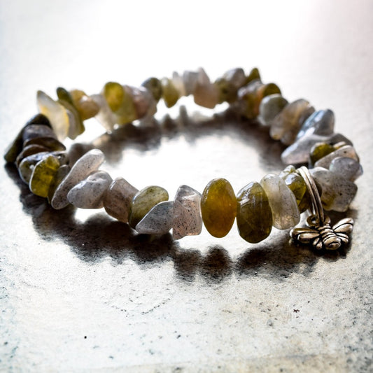 Expression in Laborite, Nugget Stretch Bracelet