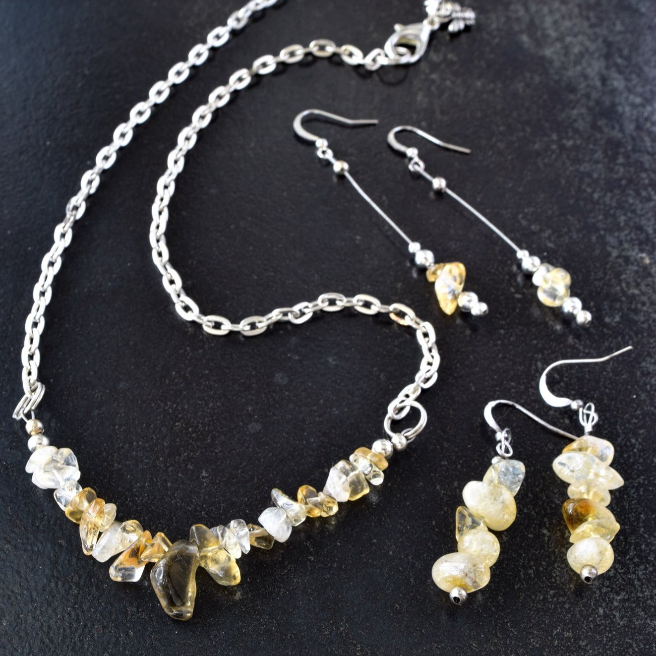 Expressions in Citrine 20'' Necklace