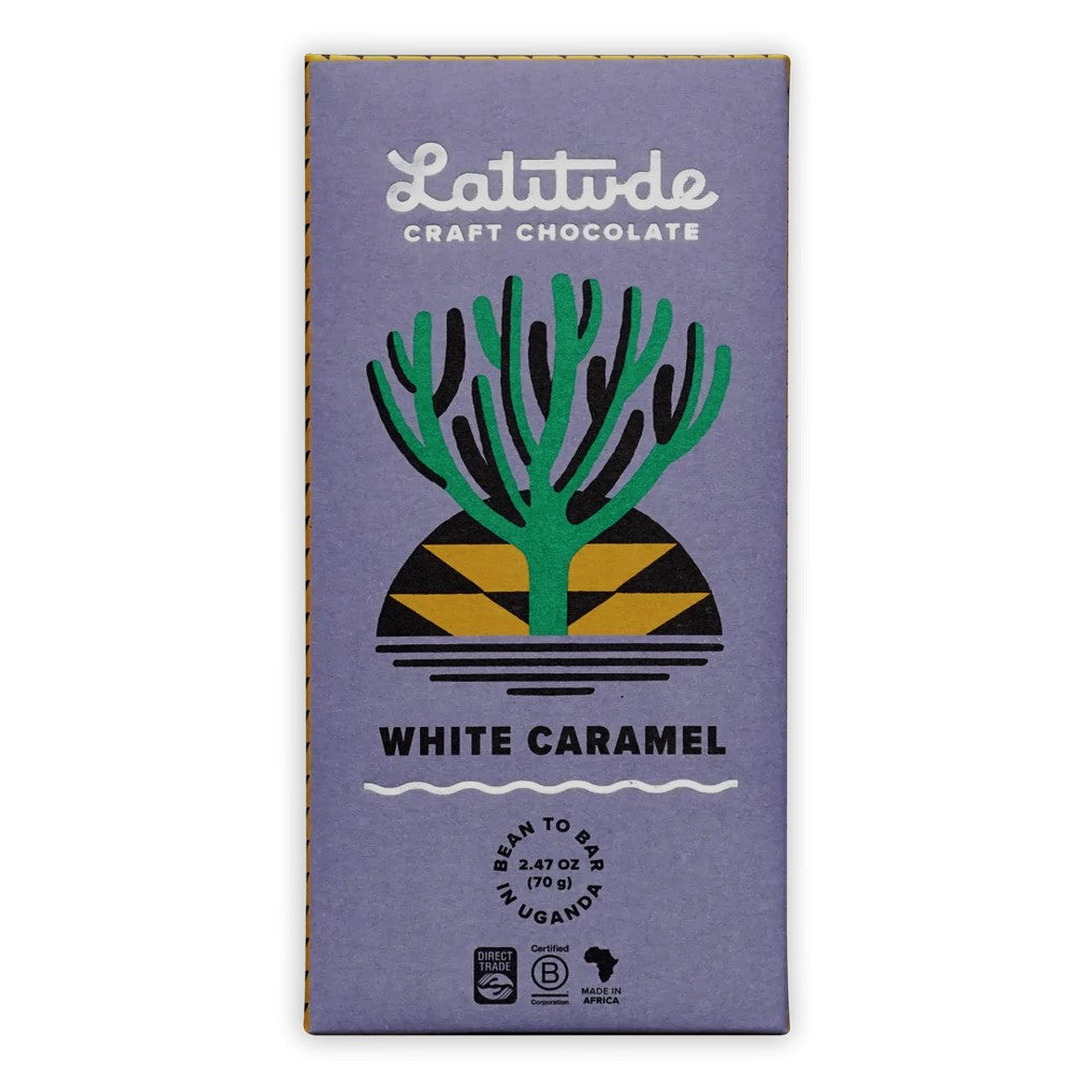 Latitude Craft Chocolate, White Caramel Bar