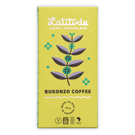 Latitude Craft Chocolate, Bukonzo Coffee Bar